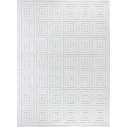 Modern Scandinavisch Tapijt SAKURA - Wit - 120x170 cm