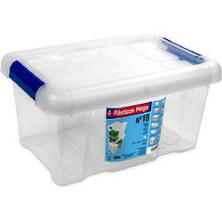 Hega Hogar Opbergbox - met deksel - 29 x 20 x 15 cm - 5L - Opbergbox