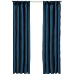 Larson Premium - Premium gordijn - Luxury home edition - Met haken - 3m x 2.7m - Donkerblauw