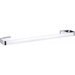 Luzzo® Piazzo Messing Dubbel wand Handdoekrek 60cm - chroom
