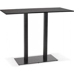 AUSTIN design statafel 160x80x100 cm Zwart