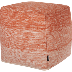 HIRRI  - Poef - Oranje - 40 cm - Katoen