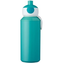Drinkfles pop-up Campus 400 ml turquoise