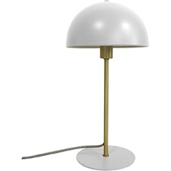 Tafellamp Bonnet - Metaal Wit - 20x20x39cm