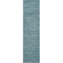 Safavieh Glam Solid Color Indoor Woven Area Rug, Vision Collection, VSN606, in Aqua, 66 X 244 cm