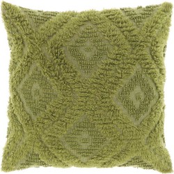 Unique Living - Kussen Nadira 45x45cm Olive Green