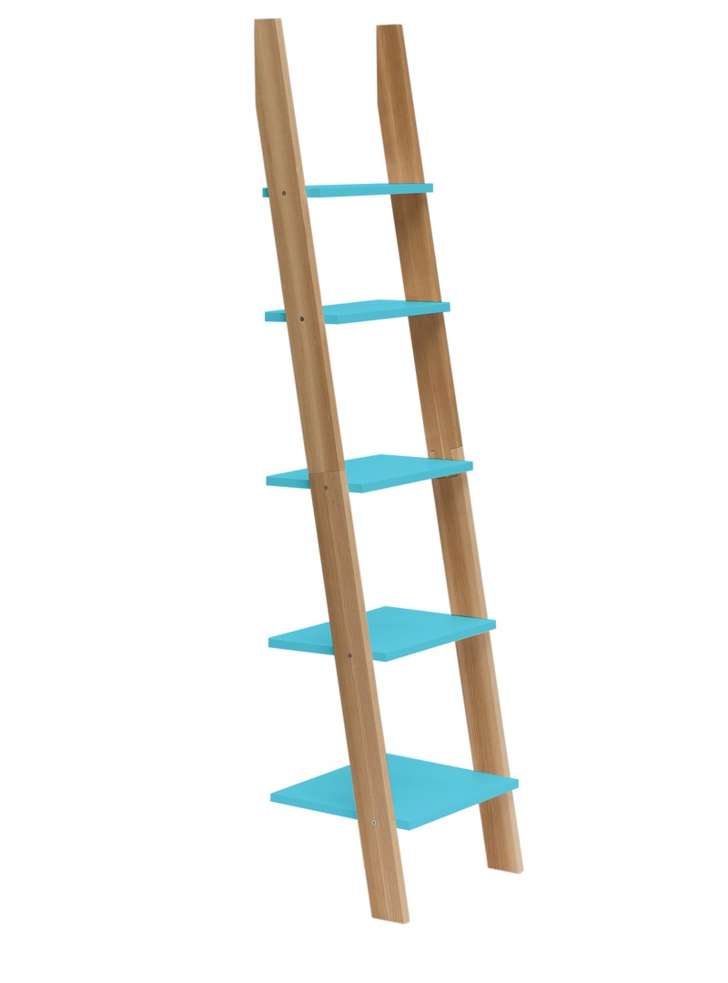 ASHME Ladder Wandrek 45x180cm - Donker Turkoois - 