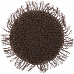 Unique Living - Kussen Tufo 45cm Ø Coconut