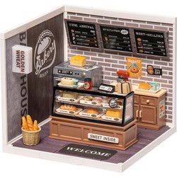 Robotime Super Store Golden Wheat Bakery Modelbouw Knutselen
