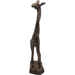 Deco. Giraffe - Antique Brass Shiny
