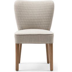 Riviera Maison Louise Dining Chair, mouliné linen, fabulous flax