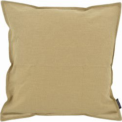 Sierkussen Washed Linen Khaki | 45 x 45 cm | Katoen/Linnen