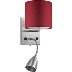 wandlamp read bling Ø 16 cm - rood