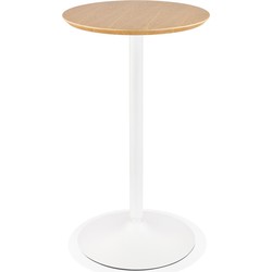 Ronde hoge tafel TAMAGO beige