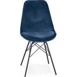 ZAZY design stoel 45x55x83 cm Blauw