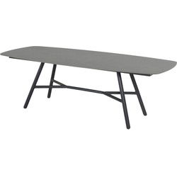 Benevento dining tafel black 240 x 110 cm