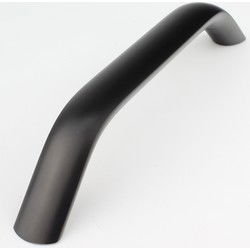 Deurgreep Rens - zwart - 128 mm - Modern - Handgreep - Kastgreep - Ladegreep