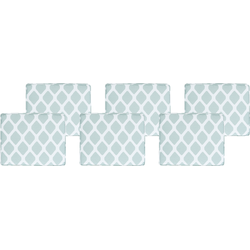 TOLVE - Zitkussen set van 6 - Mintgroen - Polyester