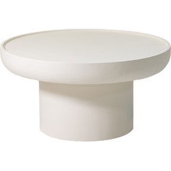 Salontafel Rond 80cm - Beige Beton Ciré - Japandi - Joyce