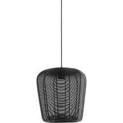 Light&living Hanglamp Ø28x30 cm ADETA mat zwart