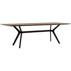 DTP Home Dining table Metropole rectangular,78x250x95 cm, recycled teakwood