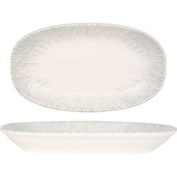 Bonna Serveerschaal - Iris - Porselein - 29x17 cm - set van 2