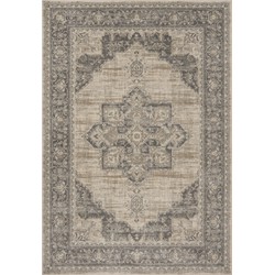 Safavieh Traditional Indoor Woven Area Rug, Brentwood Collection, BNT865, in Cream & Grey, 183 X 274 cm