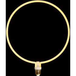 LED RETRO CIRKEL 275X340MM 4W-1800K / E27 FITTING DIMBAAR