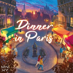 Rebo Rebo Rebo spel: Dinner in Paris - Bordspel. 10+
