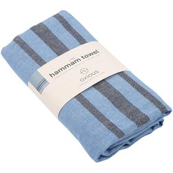 Oxious VIBE Hammam Towel Coloured Stripes Blue