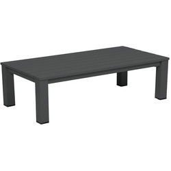 Lincoln lounge tafel - 140x70 cm - carbon black
