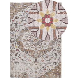 Beliani KATTAKKADA - Laagpolig-Beige-Polyester