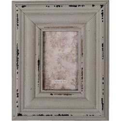 Clayre & Eef Fotolijst Grijs MDF