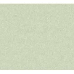 A.S. Création behang effen groen - 53 cm x 10,05 m - AS-378315