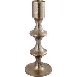 PTMD Taika Kandelaar - 31x31x73 cm - Aluminium - Goud