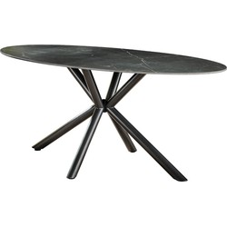 AnLi Style Eetkamertafel 180 oval ceramic