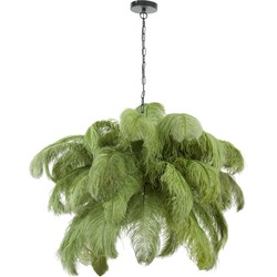 Hanglamp Feather - Groen - Ø80cm