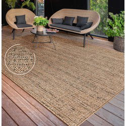 Binnen en Buitenkleed - Aamber - Naturel / Beige - 200x280 cm