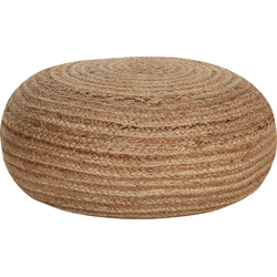 Beliani TIFELT - Poef-Beige-Jute