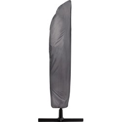 HIXA Aktive Parasolhoes - staande parasol - Beschermhoes - Met Rits - Grijs - 45x50x210cm