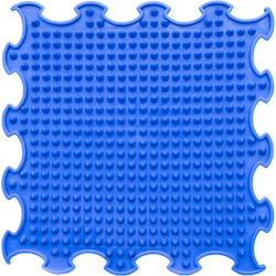 Ortoto Ortoto Sensory Massage Puzzle Mat Spikes Navy Blue