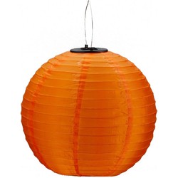 Lampionnen op zonne energie oranje 30 cm - Lampionnen