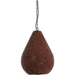 Light & Living - hanglamp - Kabinda - bruin - metaal - E27 - 2983584