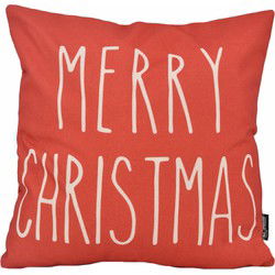 Red Christmas | 45 x 45 cm | Kussenhoes | Katoen/Linnen