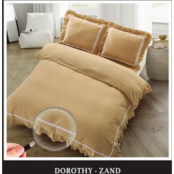 Hotel Home Collection - Dekbedovertrek - Dorothy - 240x200/220 +2*60x70 cm - Zand