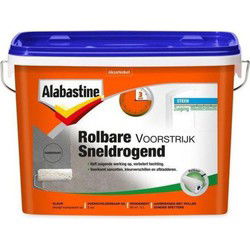 Rolbare voorstrijk sneldrogend transparant 5l