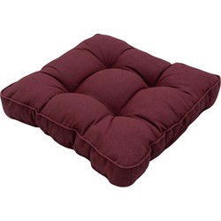 Florance kussen 47 x 47 Panama bordeaux (4 stuks)