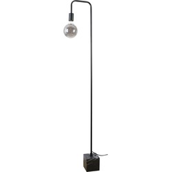 Vloerlamp Eben - Zwart- 28x13x157cm + Lichtbron