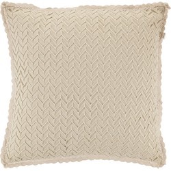 Dutch Decor POLLA - Kussenhoes zand 45x45 cm - Dutch Decor