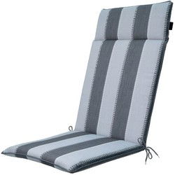 Kussen hoog universeel ca. 120x50 cm Banda grey (4 stuks)